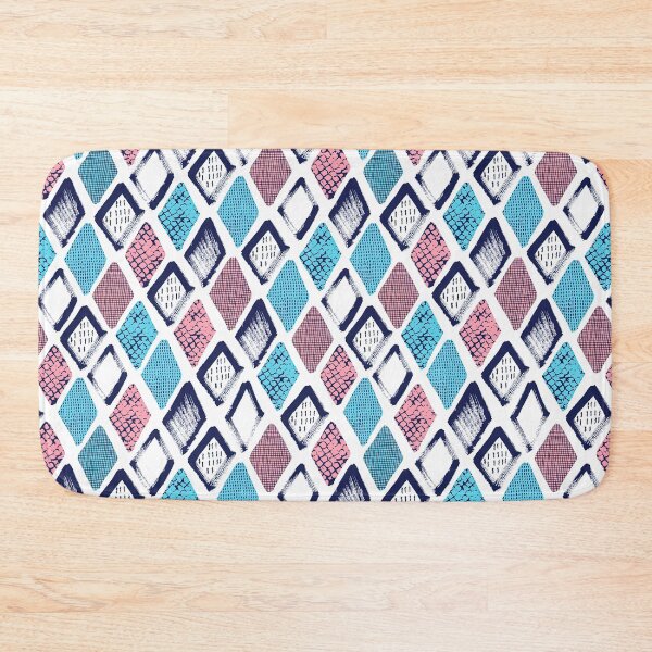 Item preview, Rhombus Pattern, Rhombus Seamless Pattern, Hand Drawn Rhombus Pattern   designed and sold by graphic-genie.