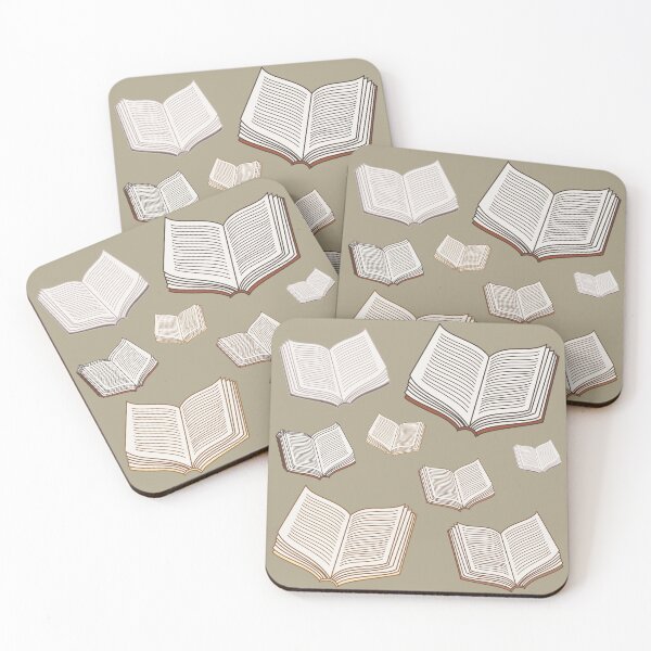 Item preview, Books Pattern designed and sold by lolora.