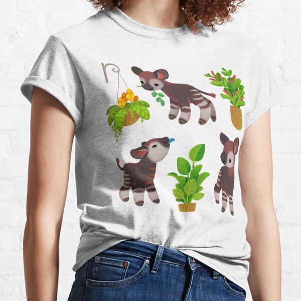 Okapi Shirt, Forest Animal Shirt, Endangered Animals Shirt, Okapi Squad,  Colorful Okapi, Africa Animal Shirt, Colorful Animals -  Ireland