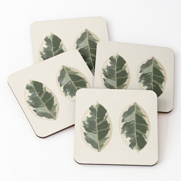 Item preview, Ficus Elastica Variegata designed and sold by mooneko.
