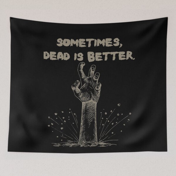 Item preview, Sometimes Dead Is Better, Pet Sematary, Stephen King Fan Design designed and sold by Constant Readers.