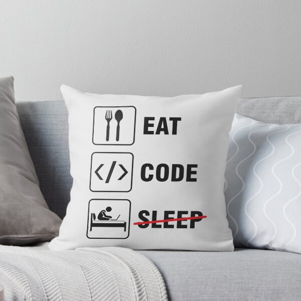 Aperçu de l'œuvre manger. coder. dormir. (léger) créée et vendue par bantaam.
