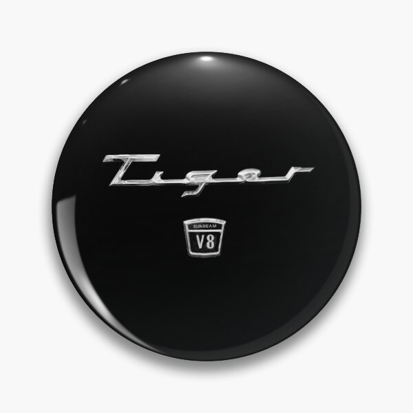 Item preview, Sunbeam Alpine Tiger V8 vintage car logo designed and sold by soitwouldseem.