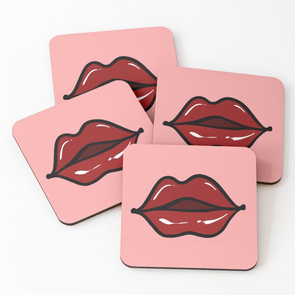 Item preview, Sexy Girl Bright Red Lips  designed and sold by thecooltable.