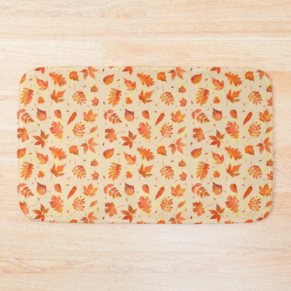 Item preview, Autumn Leaves Pattern designed and sold by SoulArtLove.
