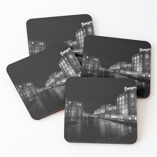 Item preview, Tampella and Tammerkoski 2021 on one October night bw designed and sold by Jouko Lehto Photography.