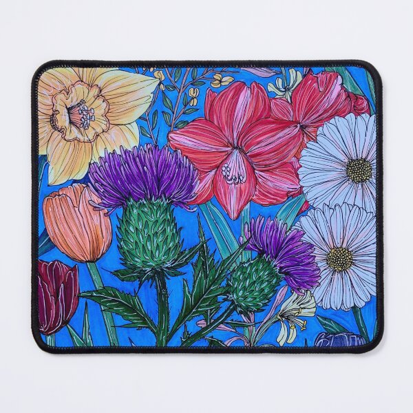Aries Flora Mouse Pad