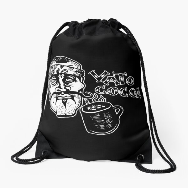 Vato Cocoa Drawstring Bag
