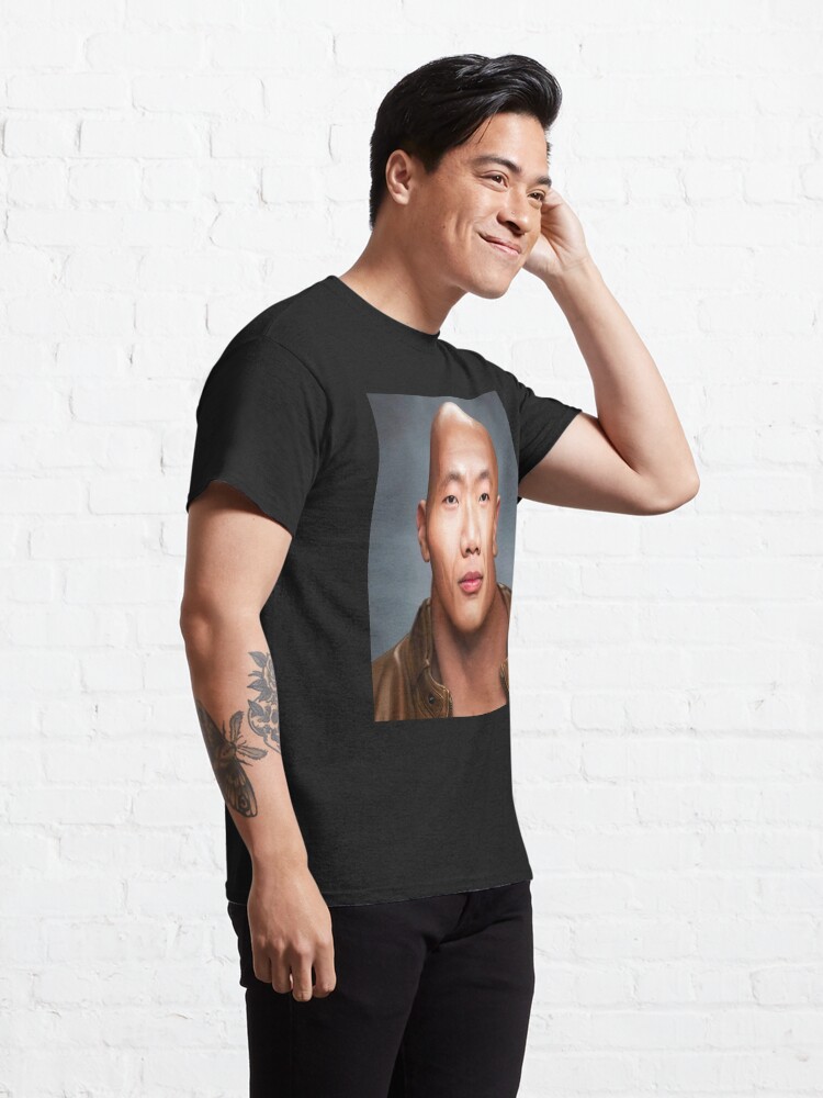 The Wock Dwayne The Wok Johnson In China Social Credit Score Meme Vs John Xina T Shirt For 4207