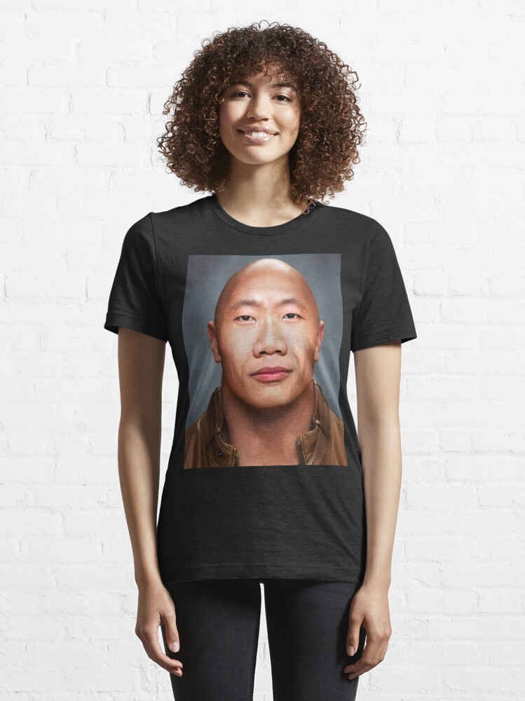 The Wock Dwayne The Wok Johnson In China Social Credit Score Meme Vs John Xina T Shirt For 7168