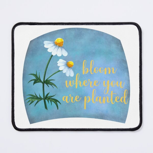 Item preview, Bloom Where you are Planted Inspirational designed and sold by Cedarrue.