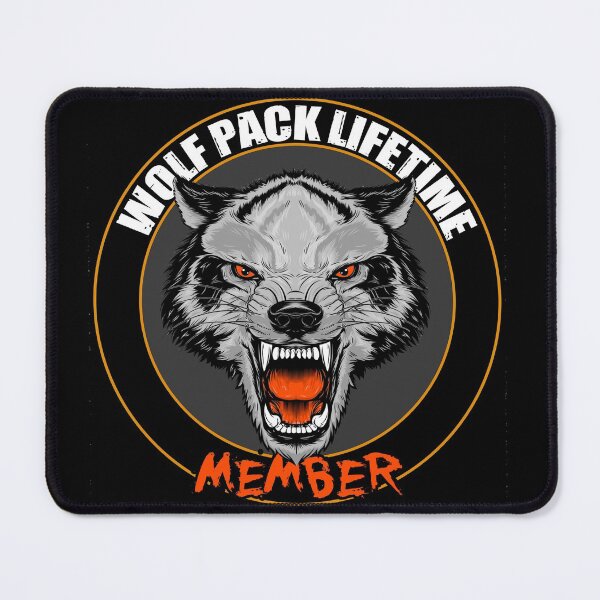 Item preview, Wolf Pack Lifetime Member designed and sold by TeesForTheWorld.