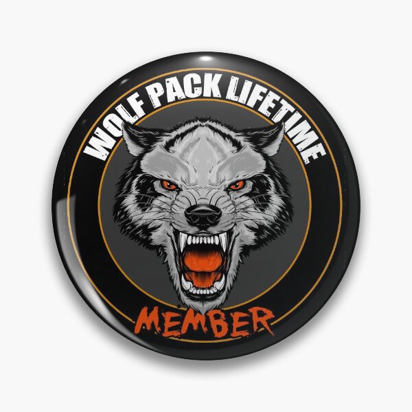 Item preview, Wolf Pack Lifetime Member designed and sold by TeesForTheWorld.