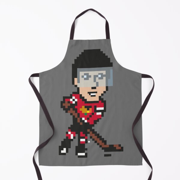 Item preview, Blackhawks Pixel Hockey Player designed and sold by Bear Creative.