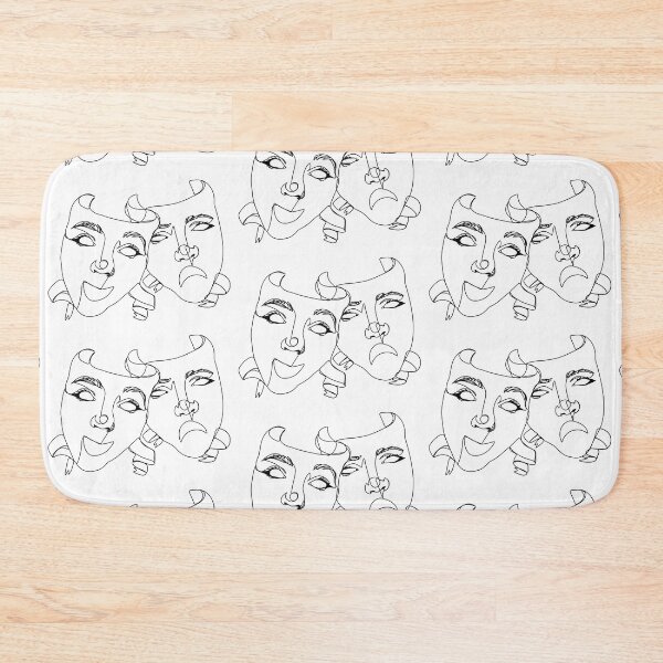 Item preview, Drama masks  designed and sold by murkybucket.