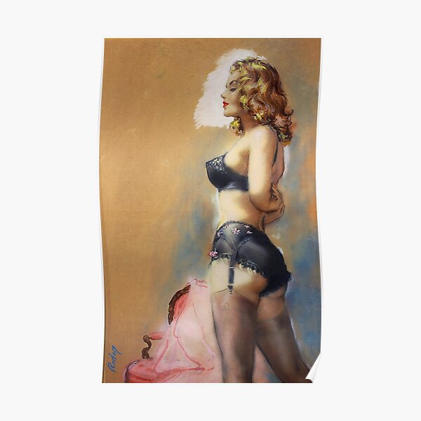La Blonde - Paul Rader Poster