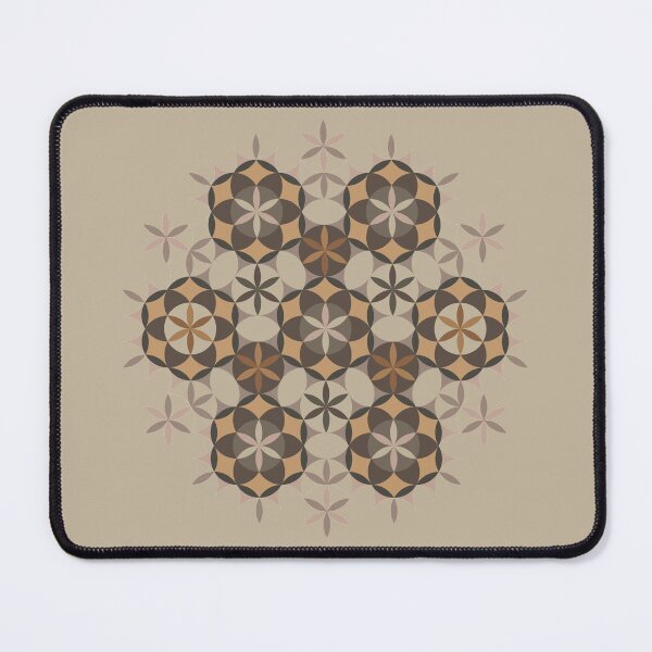 Item preview, Brown Flower of life designed and sold by kallyfactory.