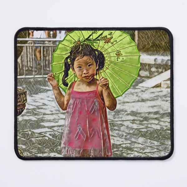 Item preview, Small girl with parasol designed and sold by Photopat.