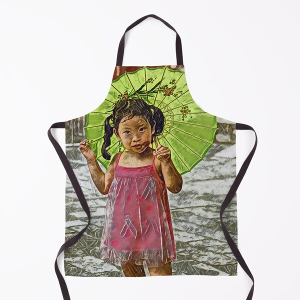 Item preview, Small girl with parasol designed and sold by Photopat.
