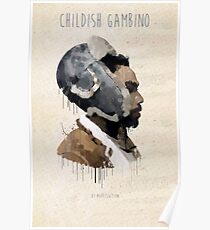 Childish Gambino Droplet Poster