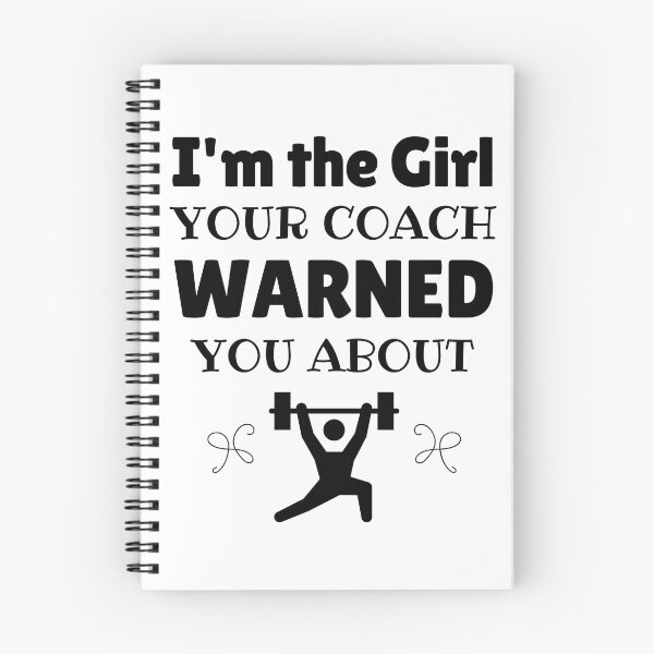 Item preview, Weightlifting: I'm the girl your coach warned you about designed and sold by TheGreenGoat.