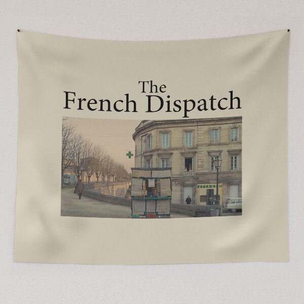 Item preview, The French Dispatch Tee-Shirt Masks and Hoddie designed and sold by wiggy38.