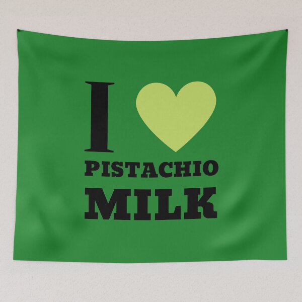 Item preview, I Love Pistachio Milk - Foodie Quote designed and sold by thecooltable.