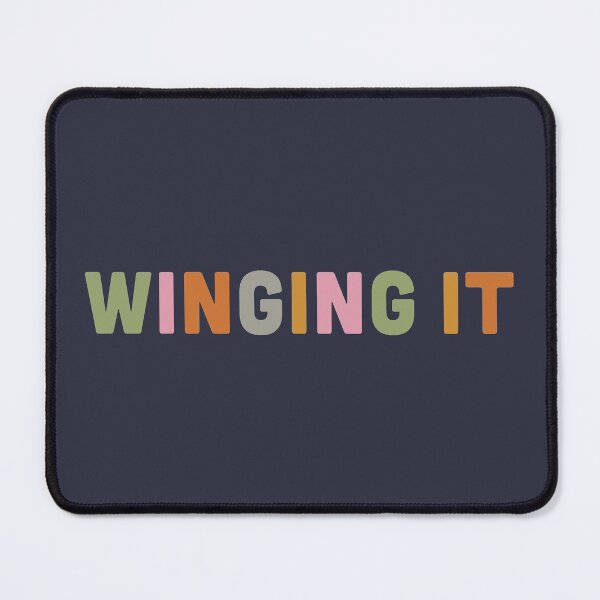 Item preview, Winging It. Just winging it at life, motherhood, everything.  designed and sold by BlockDashArt.