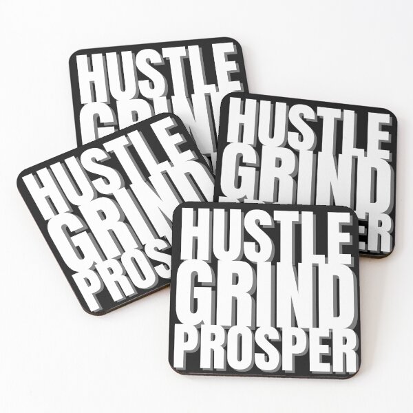 Item preview, Hustle Grind Prosper shadow designed and sold by KingsManKind.