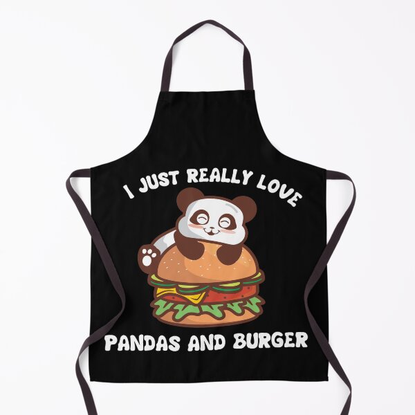 Item preview, I Just Really Love Pandas And Burger - Panda Bueger Lover designed and sold by YueHeng Creates ⭐⭐⭐⭐⭐.