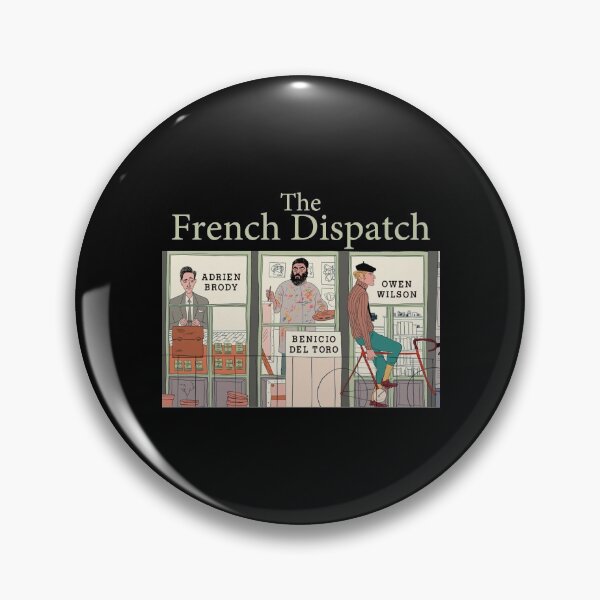 Item preview, The French Dispatch Tee-Shirt Masks and Hoddie designed and sold by wiggy38.