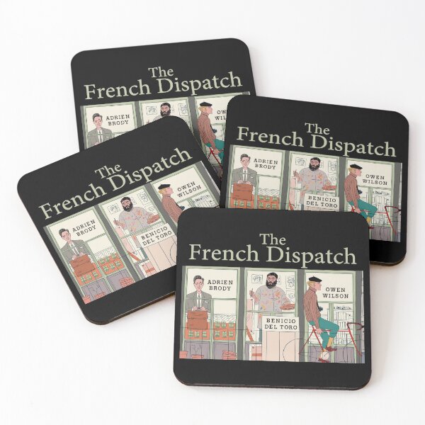 Item preview, The French Dispatch Tee-Shirt Masks and Hoddie designed and sold by wiggy38.