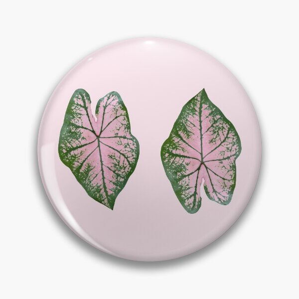 Item preview, Caladium Pink Splash designed and sold by mooneko.