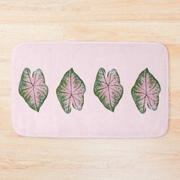 Item preview, Caladium Pink Splash designed and sold by mooneko.