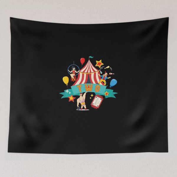 Item preview, 2 Year Old Circus Performers 2nd Birthday Carnival Toddler designed and sold by EvaDietrich.