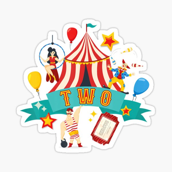 Item preview, 2 Year Old Circus Performers 2nd Birthday Carnival Toddler designed and sold by EvaDietrich.