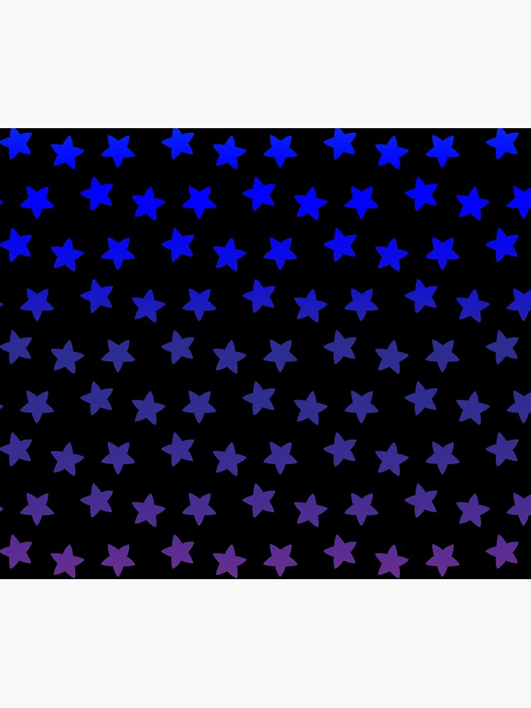 Thumbnail 6 of 6, Throw Blanket, Colorful Stars designed and sold by SabinesWorld.