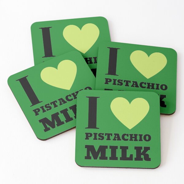 Item preview, I Love Pistachio Milk - Foodie Quote designed and sold by thecooltable.