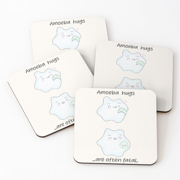 Item preview, Amoeba hugs are often fatal. Biology Pun Fun designed and sold by labstud.