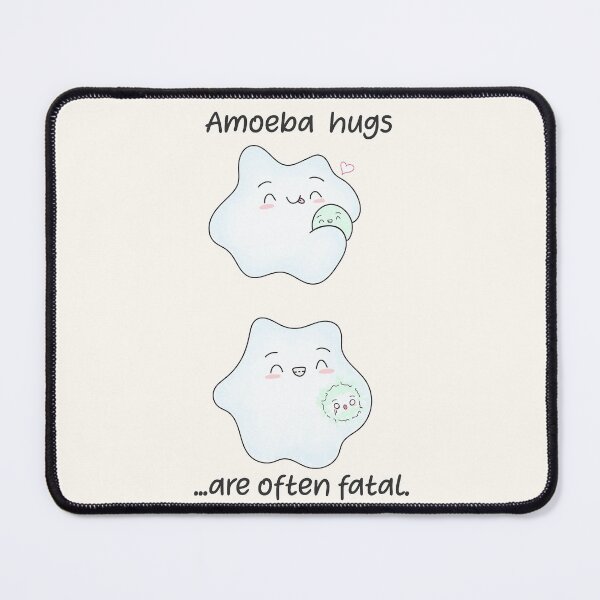 Item preview, Amoeba hugs are often fatal. Biology Pun Fun designed and sold by labstud.
