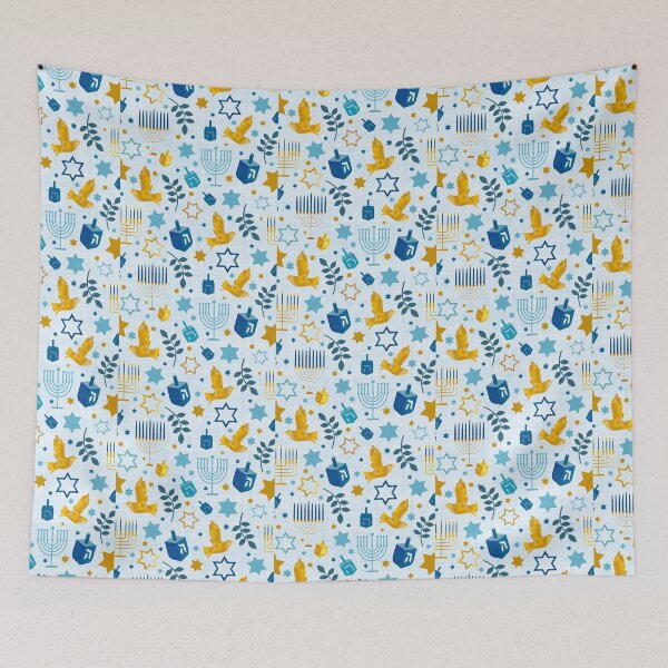 Item preview, Happy Hanukkah designed and sold by KrisInStitches.