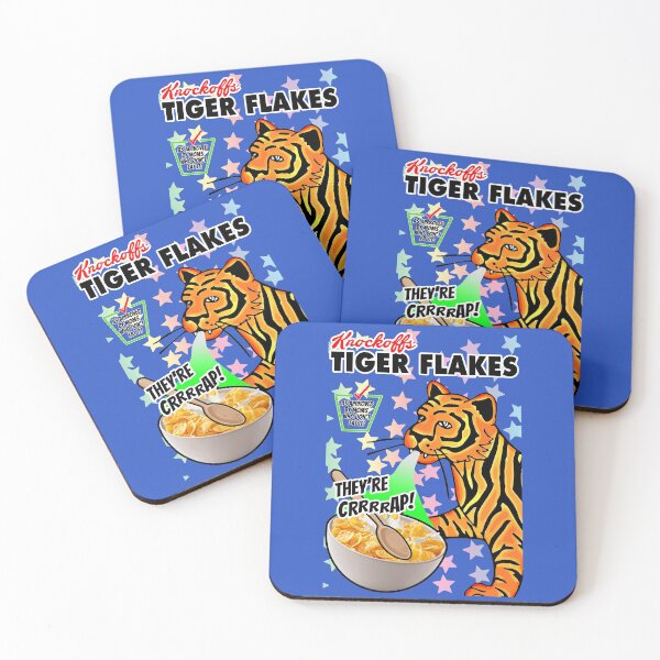 Item preview, Knockoff Breakfast Cereal : Tiger Flakes : kinda Frosted! designed and sold by DemandChaos.