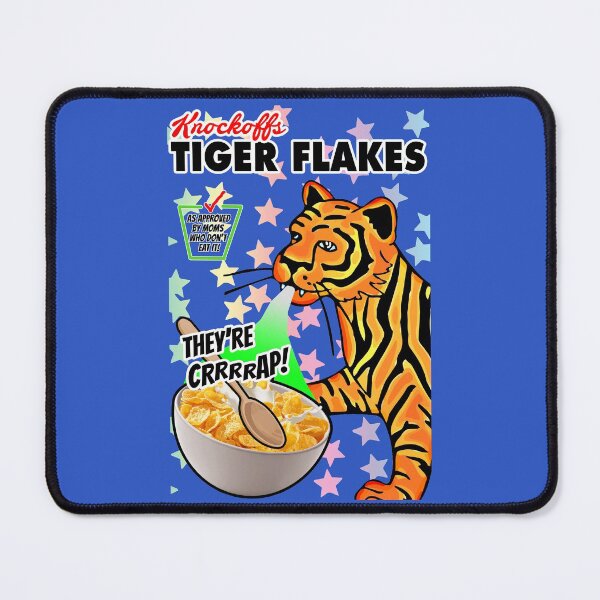 Item preview, Knockoff Breakfast Cereal : Tiger Flakes : kinda Frosted! designed and sold by DemandChaos.