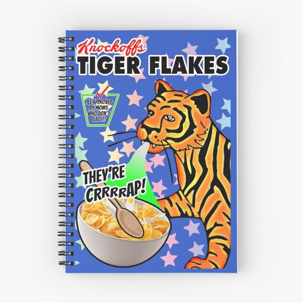 Item preview, Knockoff Breakfast Cereal : Tiger Flakes : kinda Frosted! designed and sold by DemandChaos.