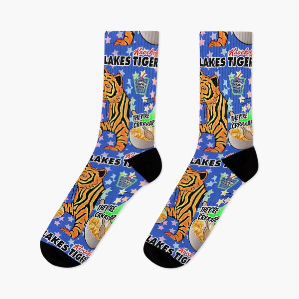 Item preview, Knockoff Breakfast Cereal : Tiger Flakes : kinda Frosted! designed and sold by DemandChaos.