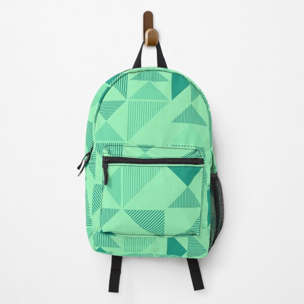 Item preview, Geometric Pattern Green Shades - Abstract Retro designed and sold by Digitalme Designs.