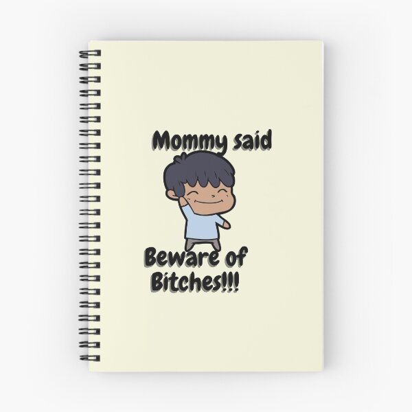 Item preview, Mommy said beware of bitches kawaii and funny classic by spacewalker designed and sold by Space--walker.