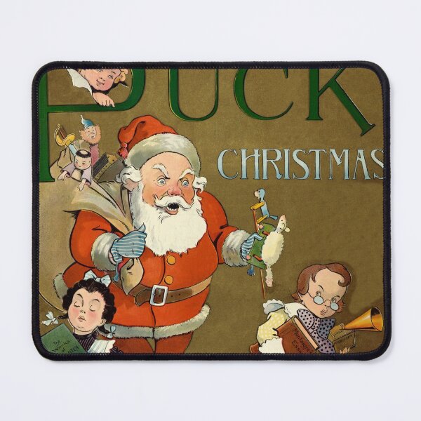 Item preview, 1901 Puck Magazine Christmas issue Santa children designed and sold by aapshop.