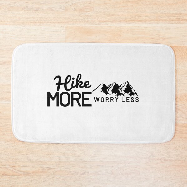 Item preview,  Hike More Worry Less, Hiking Hiker, Lets Go Hiking designed and sold by Airmilly Store.