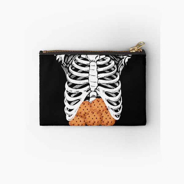 Artikelvorschau, Cookie Skeleton Rib Cage Funny Ate Chocolate Chip Cookies Gear entworfen und verkauft von DynamicDesign.